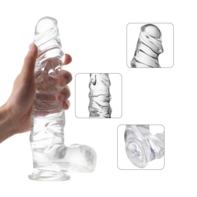 DILDO TRANSPARENT