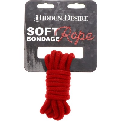 BONDAGE ROPE 3M RED 12,90