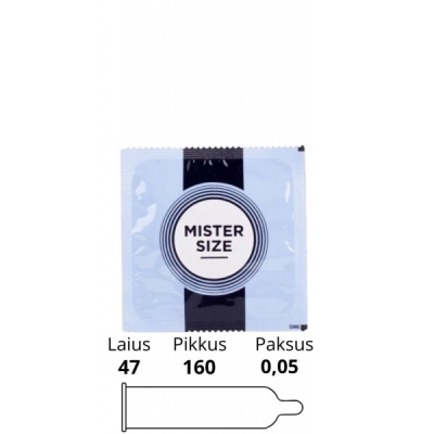 MISTER SIZE 47MM 1TK.