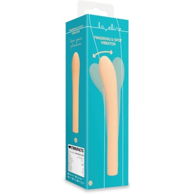 FINGERING G-SPOT VIBRATOR - PEACH FUZZ - LOVELINE