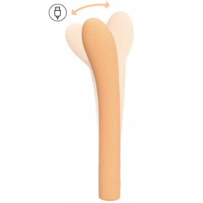 FINGERING G-SPOT VIBRATOR - PEACH FUZZ - LOVELINE
