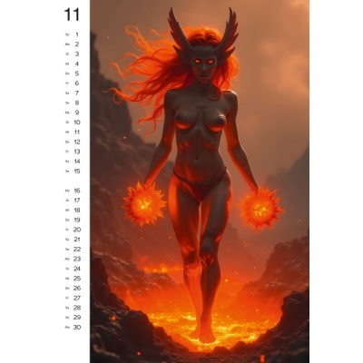 WILD FANTASY CALENDAR 2026
